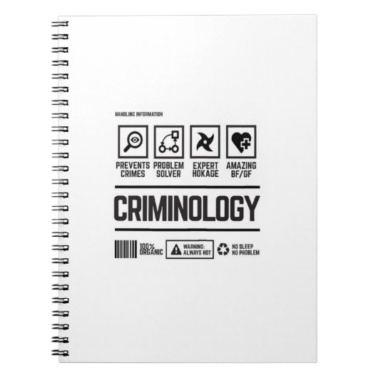 criminologie notitieboek (Voorkant)