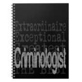 Criminoloog Extraordinaire Notitieboek (Voorkant)