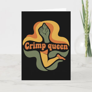 Crimp Queen Klimmen Boulderen Klimmer Kaart