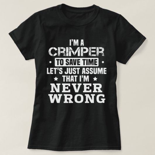 Crimper T-shirt (Design voorkant)