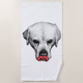 Crimson-aanwezigheid Strandlaken (Voorkant)