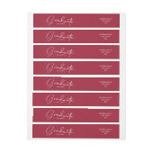 Crimson Afstuderen (Vel)