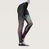 Crimson Anemone Leggings (Rechts)