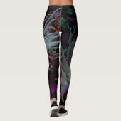 Crimson Anemone Leggings (Achterkant)