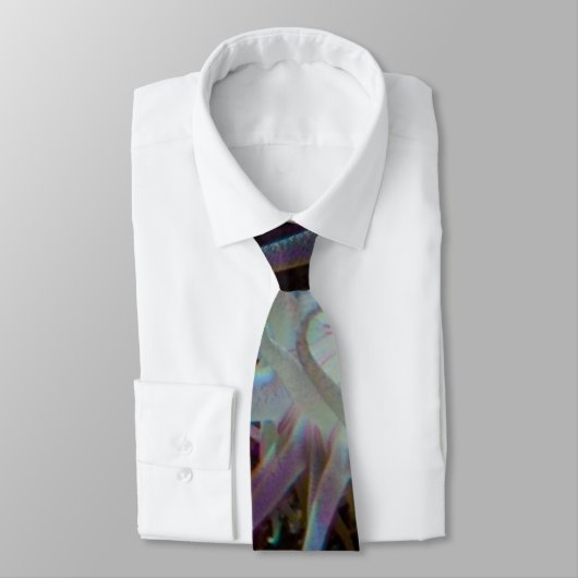 Crimson Anemone Stropdas (Gebonden)