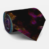 Crimson Anemone Stropdas (Opgerold)