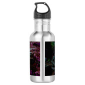Crimson Anemone Water Bottle Waterfles (Achterkant)