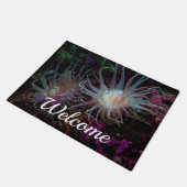 Crimson Anemone Welcome Doormat Deurmat (Schuin)