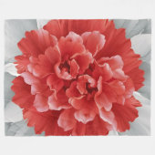Crimson Azalea Fleece Blanket Deken (Voorkant (Horizontaal))