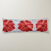 Crimson Azalea Lichaamskussen (Achterkant)