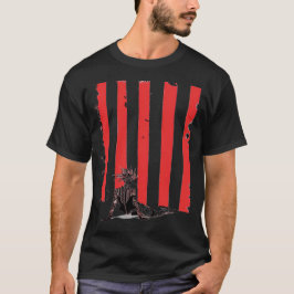Crimson Bars T-shirt