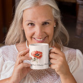 Crimson Bloom, custom Koffiemok