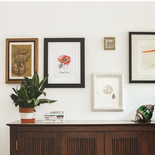 Crimson Bloom, custom Perfect Poster