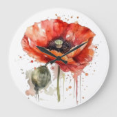 Crimson Bloom Grote Klok (Voorkant)