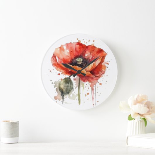 Crimson Bloom Grote Klok (Huis)