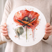 Crimson Bloom Grote Klok