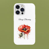 Crimson Bloom, op maat gemaakt Case-Mate iPhone Case