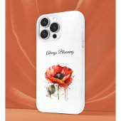 Crimson Bloom, op maat gemaakt Case-Mate iPhone Case