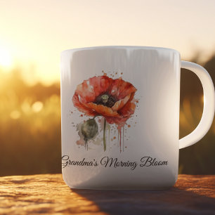Crimson Bloom, op maat gemaakt Koffiemok