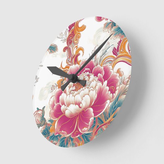 Crimson Bloom Ronde Klok (Hoek)