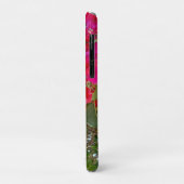 Crimson Blossoms: Dans van de rode bougainvilleas Case-Mate iPhone Case (Achterkant/links)