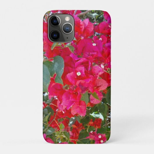 Crimson Blossoms: Dans van de rode bougainvilleas Case-Mate iPhone Case (Achterkant)
