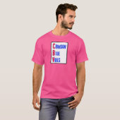 Crimson Blue Vibes T-shirt (Voorkant volledig)