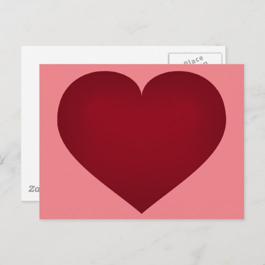 Crimson-briefkaart Briefkaart (Voorkant / Achterkant)