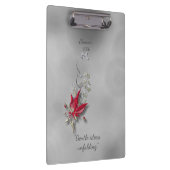Crimson Butterfly Bloom clipboard Klembord (Rechts)