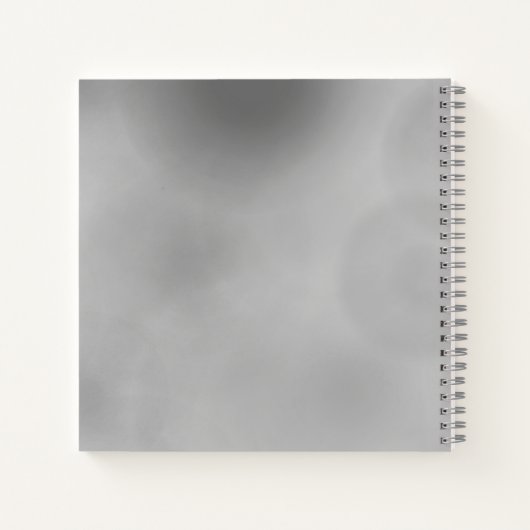 	Crimson Butterfly Bloom spiral notebook  Notitieboek (Achterkant)