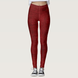 Crimson Canvas Leggings