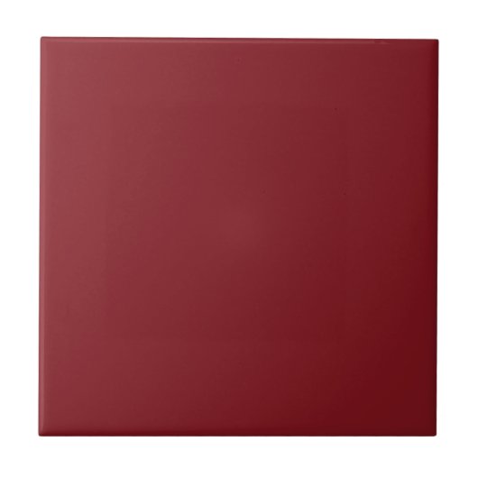 Crimson Carmine Red Square Kitchen en Bathroom Tegeltje (Voorkant)
