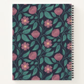 Crimson Cascade (middelgroot) Notitieboek (Achterkant)