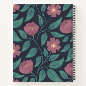 Crimson Cascade (op grote schaal) Notitieboek (Achterkant)