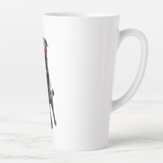 Crimson catch in flight latte mok (Rechts)