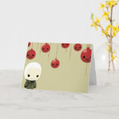 Crimson Cheer Kaart (Gele Bloem)