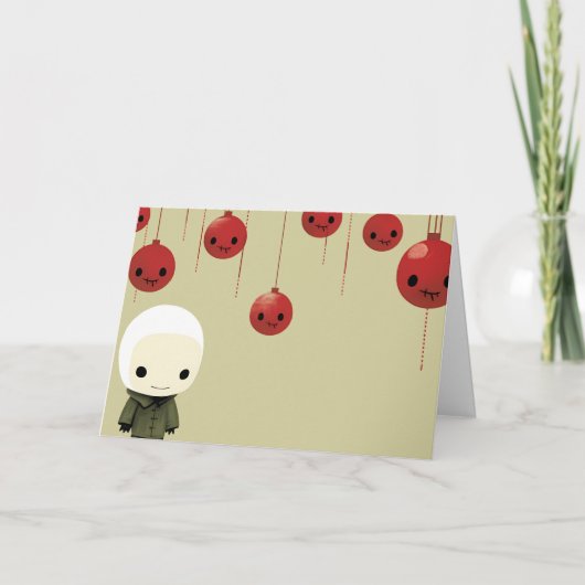 Crimson Cheer Kaart (Voorkant)