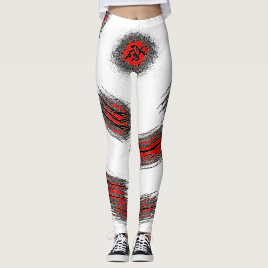 Crimson Claw Leggings (Voorkant)