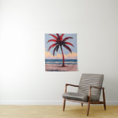 Crimson Coastline Wandkleed (In situ)