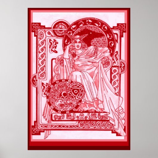 Crimson Corbie Queen Poster (Voorkant)