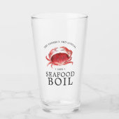 Crimson Crab Boil Glas (Voorkant)