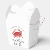 Crimson Crab | Gebeurtenis Crab Boil Bedankdoosjes (Geopend)