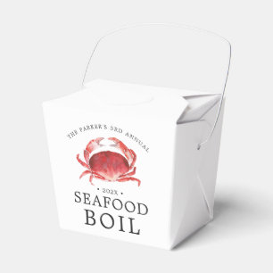 Crimson Crab   Gebeurtenis Crab Boil Bedankdoosjes