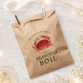 Crimson Crab | Gebeurtenis Crab Boil Bedankzakje (Geknipt)