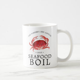 Crimson Crab Gebeurtenis Crab Boil Koffiemok