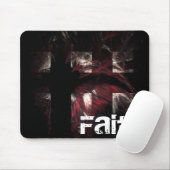 Crimson Crosses - Faith Mousepad Muismat (Met muis)