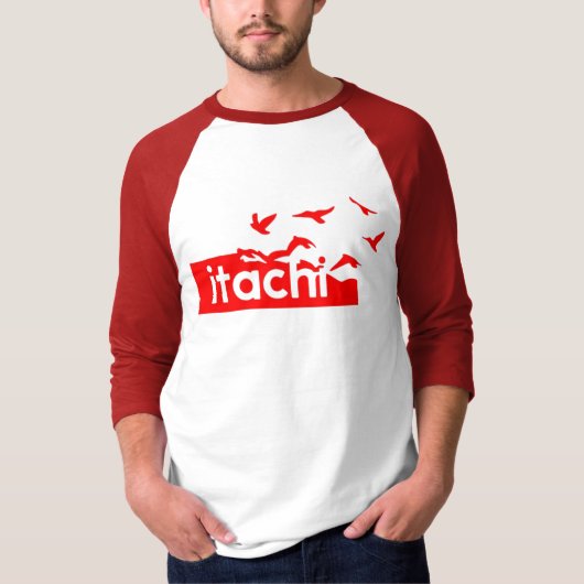 🌑Crimson Crow Warrior T-Shirt (Voorkant)