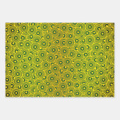 Crimson Damask, Pescara en Paisley Pearls Inpakpapier Vel (Voorkant 2)