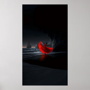 Crimson Dance: Eenzaamheid op de donkere kust Poster