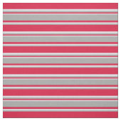 Crimson, Dark Grey en Lavender Lines Stof (Swatch)